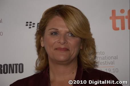 Kathryn Bolkovac at The Whistleblower premiere | 35th Toronto International Film Festival