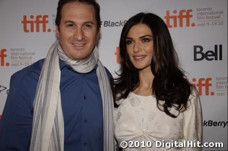 Darren Aronofsky and Rachel Weisz at The Whistleblower premiere | 35th Toronto International Film Festival