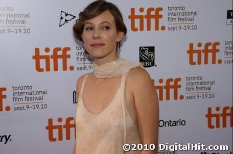Romi Aboulafia at The Debt premiere | 35th Toronto International Film Festival