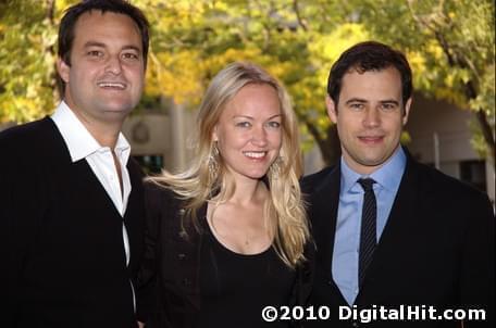 Jamie Patricof, Lynette Howell and Alex Orlovsky | Blue Valentine premiere | 35th Toronto International Film Festival