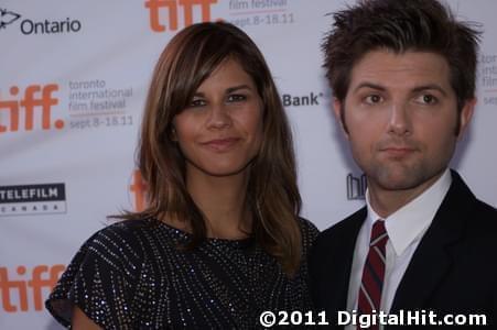 Naomi Sablan and Adam Scott | Friends with Kids premiere | 36th Toronto International Film Festival