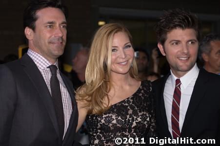 Jon Hamm, Jennifer Westfeldt and Adam Scott | Friends with Kids premiere | 36th Toronto International Film Festival