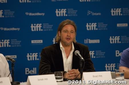 Brad Pitt | Moneyball press conference | 36th Toronto International Film Festival