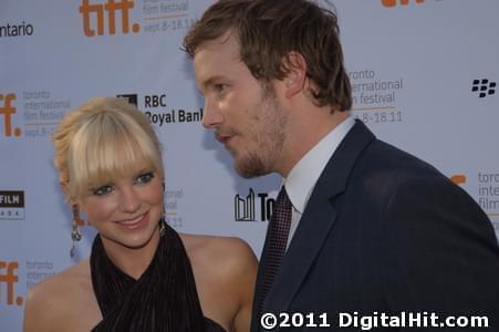 Anna Faris and Chris Pratt | Moneyball premiere | 36th Toronto International Film Festival