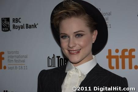 Evan Rachel Wood at The Ides of March premiere | 36th Toronto International Film Festival