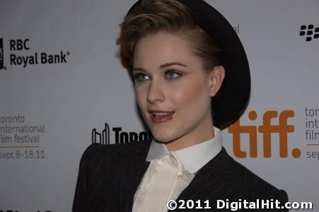 Evan Rachel Wood at The Ides of March premiere | 36th Toronto International Film Festival