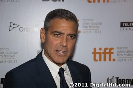 George Clooney at The Ides of March premiere | 36th Toronto International Film Festival