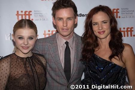 Chloë Grace Moretz, Eddie Redmayne and Juliette Lewis | Hick premiere | 36th Toronto International Film Festival