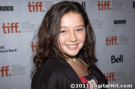 Amara Miller at The Descendants premiere | 36th Toronto International Film Festival