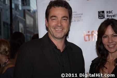 Jon Tenney and Leslie Urdang at The Oranges premiere | 36th Toronto International Film Festival