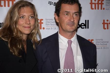 Branka Katic and Julian Farino at The Oranges premiere | 36th Toronto International Film Festival