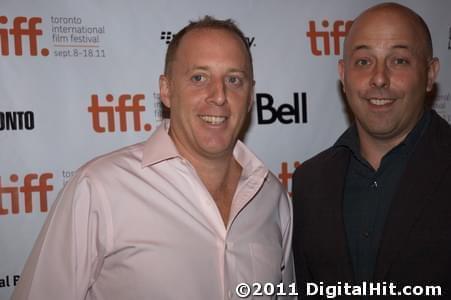 Jay Reiss and Ian Helfer at The Oranges premiere | 36th Toronto International Film Festival