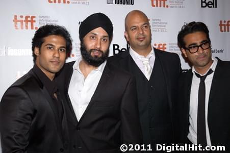 Prem Singh, Rup Magon, Ali Hassan and Al Mukadam | Breakaway premiere | 36th Toronto International Film Festival