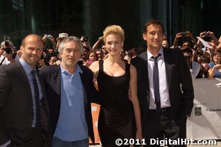 Jason Statham, Robert De Niro, Yvonne Strahovski and Clive Owen | Killer Elite premiere | 36th Toronto International Film Festival