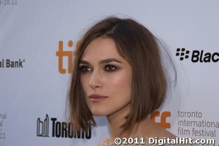 Keira Knightley | A Dangerous Method premiere | 36th Toronto International Film Festival