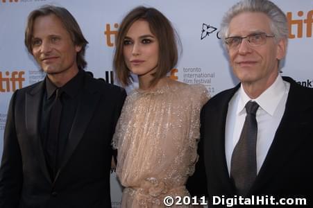 Photo: Picture of Viggo Mortensen, Keira Knightley and David Cronenberg | A Dangerous Method premiere | 36th Toronto International Film Festival TIFF2011-3i-0290.jpg