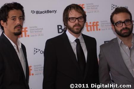 Josh Mond, Sean Durkin and Antonio Campos | Martha Marcy May Marlene premiere | 36th Toronto International Film Festival