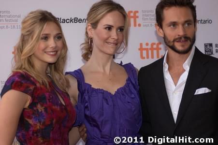 Elizabeth Olsen, Sarah Paulson and Hugh Dancy | Martha Marcy May Marlene premiere | 36th Toronto International Film Festival