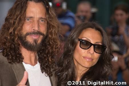 Chris Cornell and Vicky Karayiannis | Machine Gun Preacher premiere | 36th Toronto International Film Festival