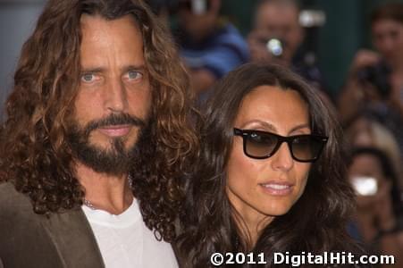 Chris Cornell and Vicky Karayiannis