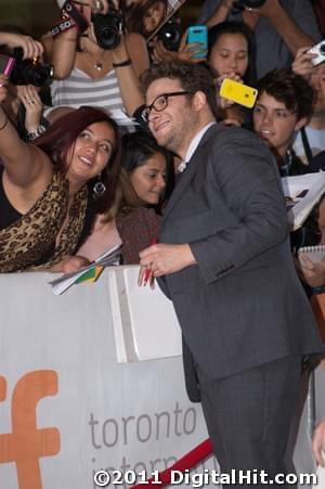 Seth Rogen | 50/50 premiere | 36th Toronto International Film Festival