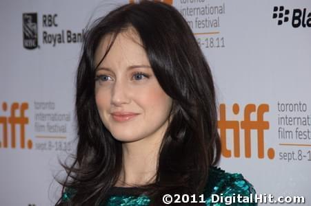 Andrea Riseborough | W.E. premiere | 36th Toronto International Film Festival