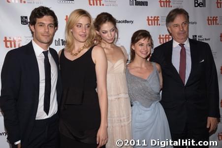 Photo: Picture of Adam Brody, Greta Gerwig, Analeigh Tipton, Carrie MacLemore and Whit Stillman | Damsels in Distress premiere | 36th Toronto International Film Festival TIFF2011-6c-0092.jpg