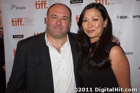 James Gandolfini and Deborah Lin | Violet & Daisy premiere | 36th Toronto International Film Festival