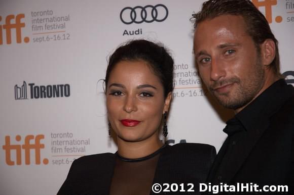 Alexandra Schouteden and Matthias Schoenaerts | Rust & Bone premiere | 37th Toronto International Film Festival