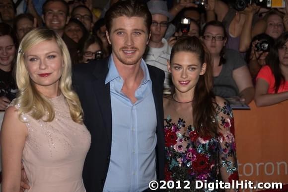 Kirsten Dunst, Garrett Hedlund and Kristen Stewart | On the Road premiere | 37th Toronto International Film Festival