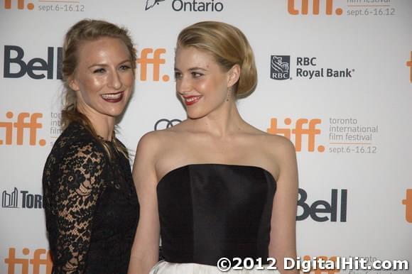 Mickey Sumner and Greta Gerwig | Frances Ha premiere | 37th Toronto International Film Festival