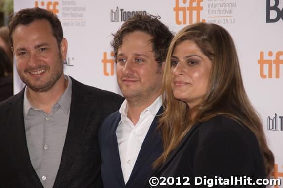 Robert Pulcini, Christopher Fitzgerald and Shari Springer Berman | Imogene premiere | 37th Toronto International Film Festival