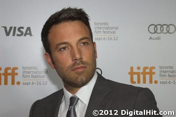 Ben Affleck | Argo premiere | 37th Toronto International Film Festival