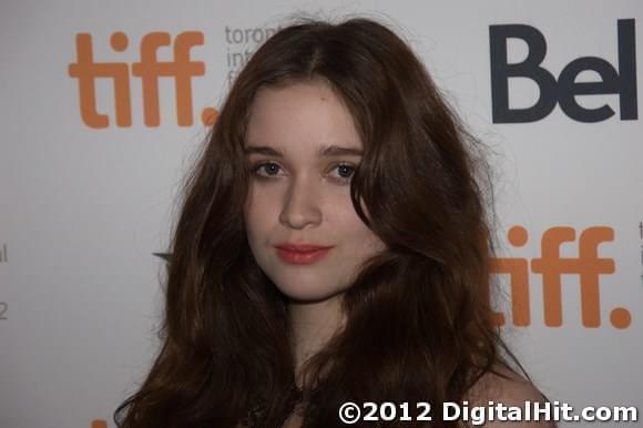 Alice Englert | Ginger & Rosa premiere | 37th Toronto International Film Festival