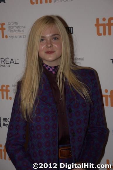 Elle Fanning | Ginger & Rosa premiere | 37th Toronto International Film Festival