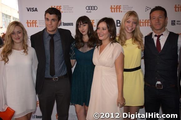 Ashley Johnson, Nick Kocher, Jillian Morgese, Emma Bates, Riki Lindhome and Joshua Zar | Much Ado About Nothing premiere | 37th Toronto International Film Festival