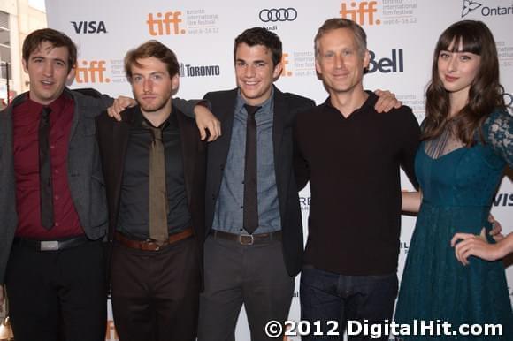 Brian McElhaney, Fran Kranz, Nick Kocher, Reed Diamond and Jillian Morgese | Much Ado About Nothing premiere | 37th Toronto International Film Festival