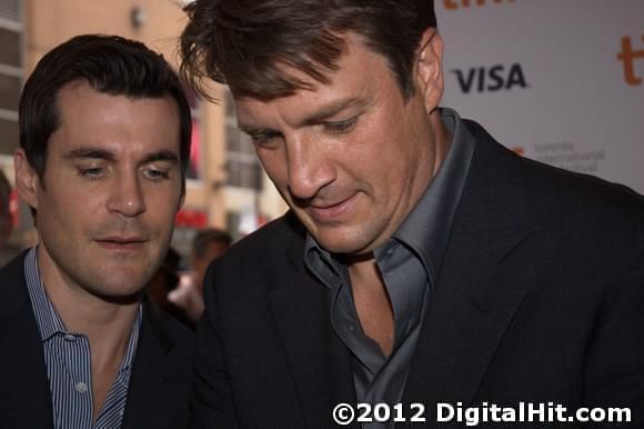 Sean Maher and Nathan Fillion | Much Ado About Nothing premiere | 37th Toronto International Film Festival