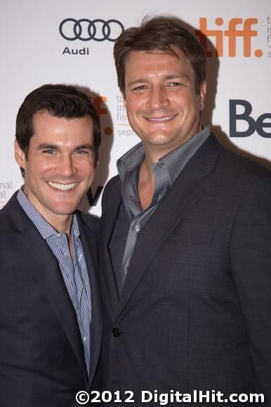 Sean Maher and Nathan Fillion | Much Ado About Nothing premiere | 37th Toronto International Film Festival