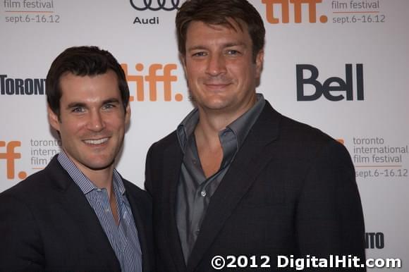 Sean Maher and Nathan Fillion | Much Ado About Nothing premiere | 37th Toronto International Film Festival