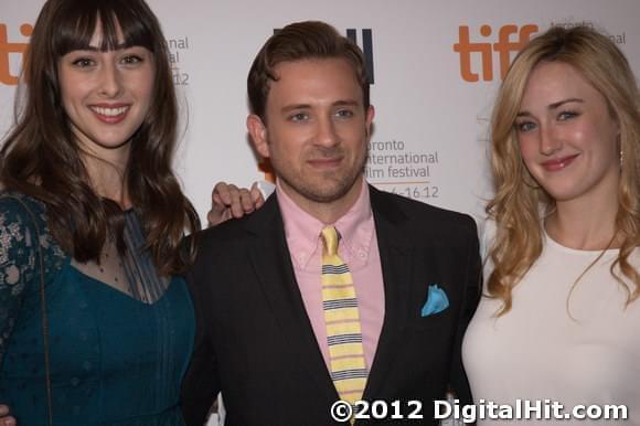 Jillian Morgese, Tom Lenk and Ashley Johnson | Much Ado About Nothing premiere | 37th Toronto International Film Festival