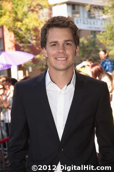 Johnny Simmons at The Perks of Being a Wallflower premiere | 37th Toronto International Film Festival