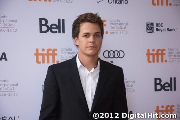 Johnny Simmons at The Perks of Being a Wallflower premiere | 37th Toronto International Film Festival