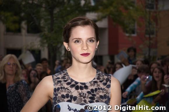 Emma Watson at The Perks of Being a Wallflower premiere | 37th Toronto International Film Festival