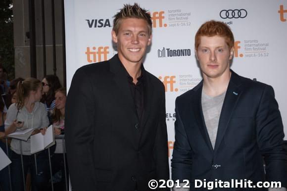 Tom Kruszewski and Brian Balzerini at The Perks of Being a Wallflower premiere | 37th Toronto International Film Festival