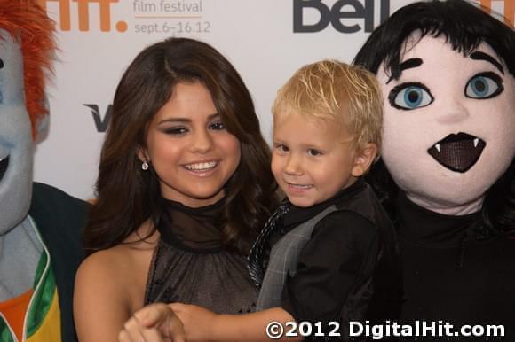 Selena Gomez and Jaxon Bieber | Hotel Transylvania premiere | 37th Toronto International Film Festival