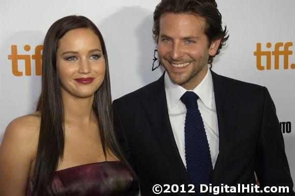 Jennifer Lawrence and Bradley Cooper | Silver Linings Playbook premiere | 37th Toronto International Film Festival
