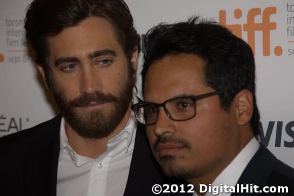 Jake Gyllenhaal and Michael Pena | End of Watch premiere | 37th Toronto International Film Festival