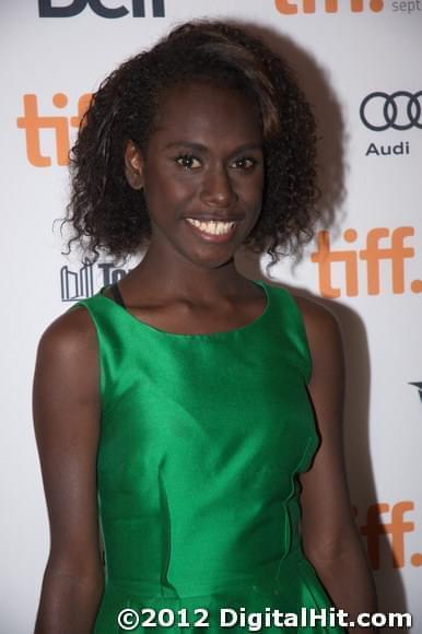 Xzannjah Matsi | Mr. Pip premiere | 37th Toronto International Film Festival