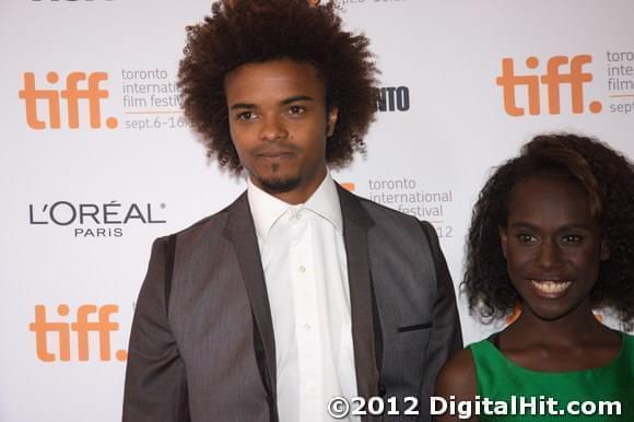 Eka Darville and Xzannjah Matsi | Mr. Pip premiere | 37th Toronto International Film Festival